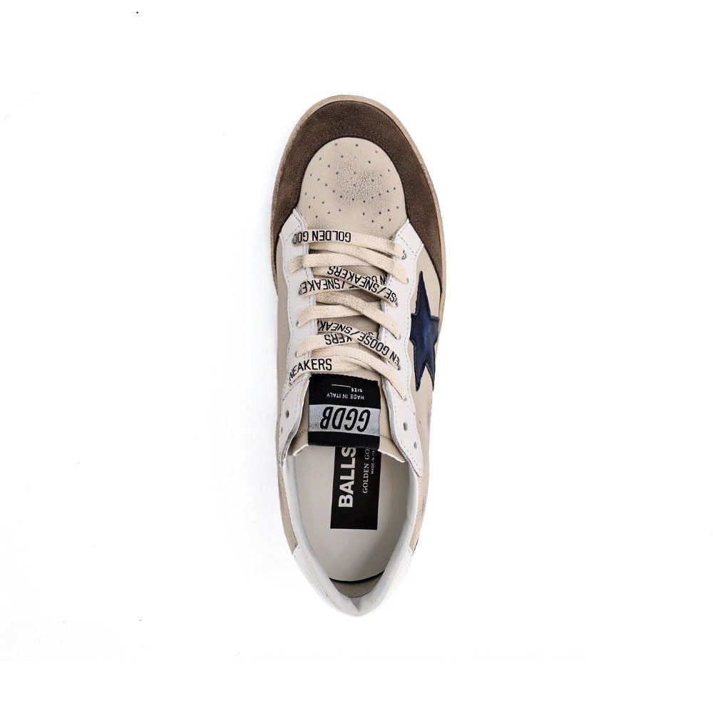 GOLDEN GOOSE NAPPA UPPER SUEDE TOE NABUK SPUR LEATHER STAR ERKEK SNEAKER