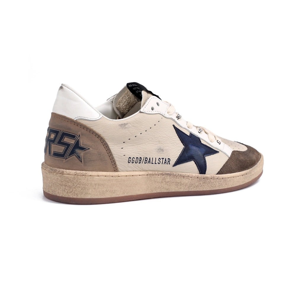 GOLDEN GOOSE NAPPA UPPER SUEDE TOE NABUK SPUR LEATHER STAR ERKEK SNEAKER