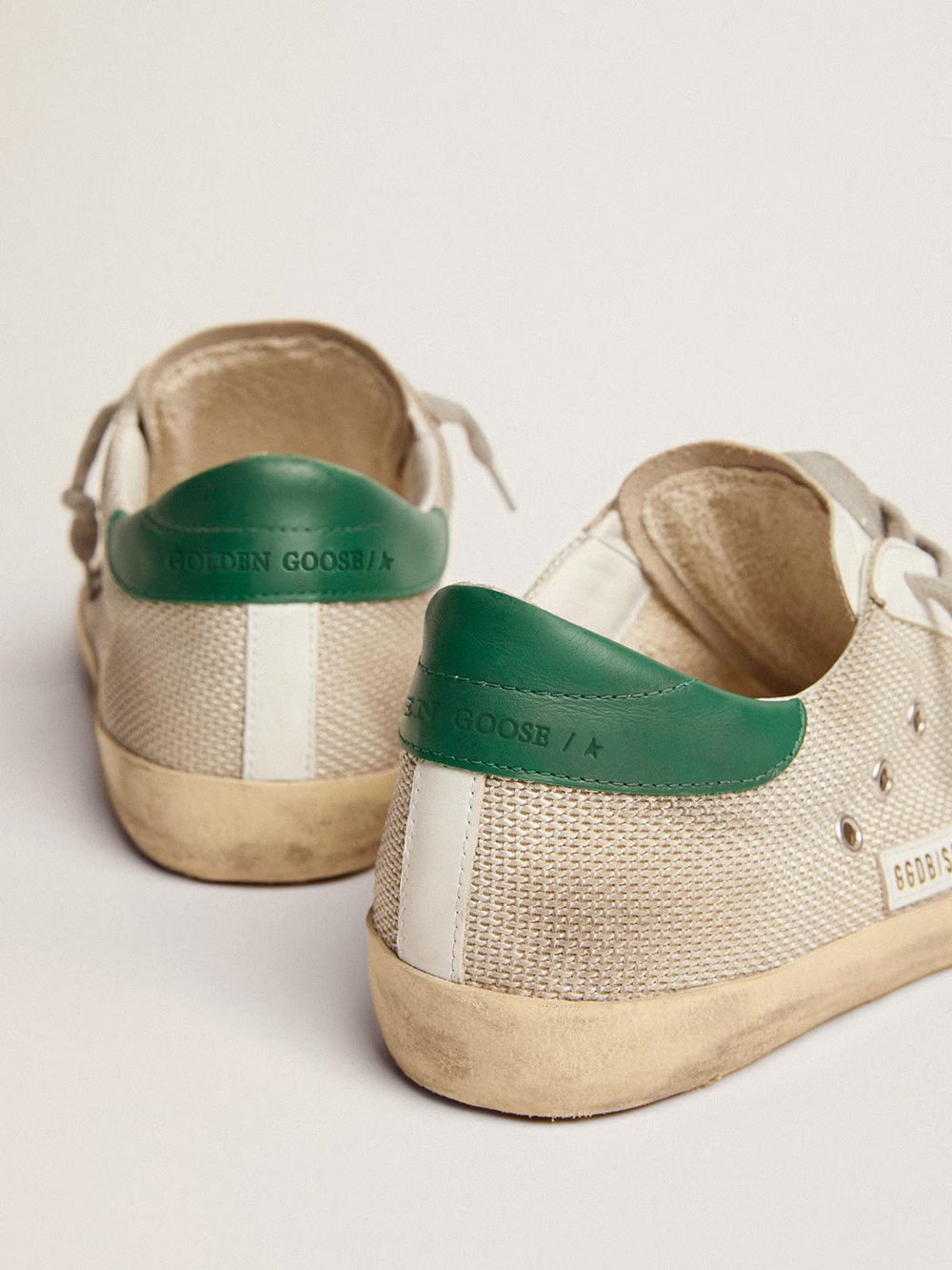GOLDEN GOOSE SUPER-STAR CLASSIC WITH LIST ERKEK SNEAKER