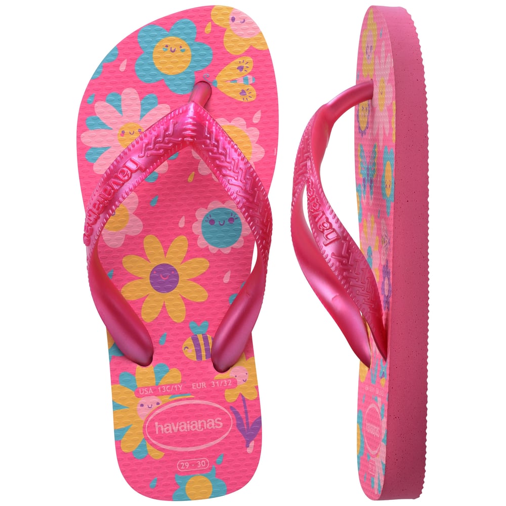 HAVAİANAS KIDS FLORES KIZ ÇOCUK PARMAK ARASI TERLİK 4000052