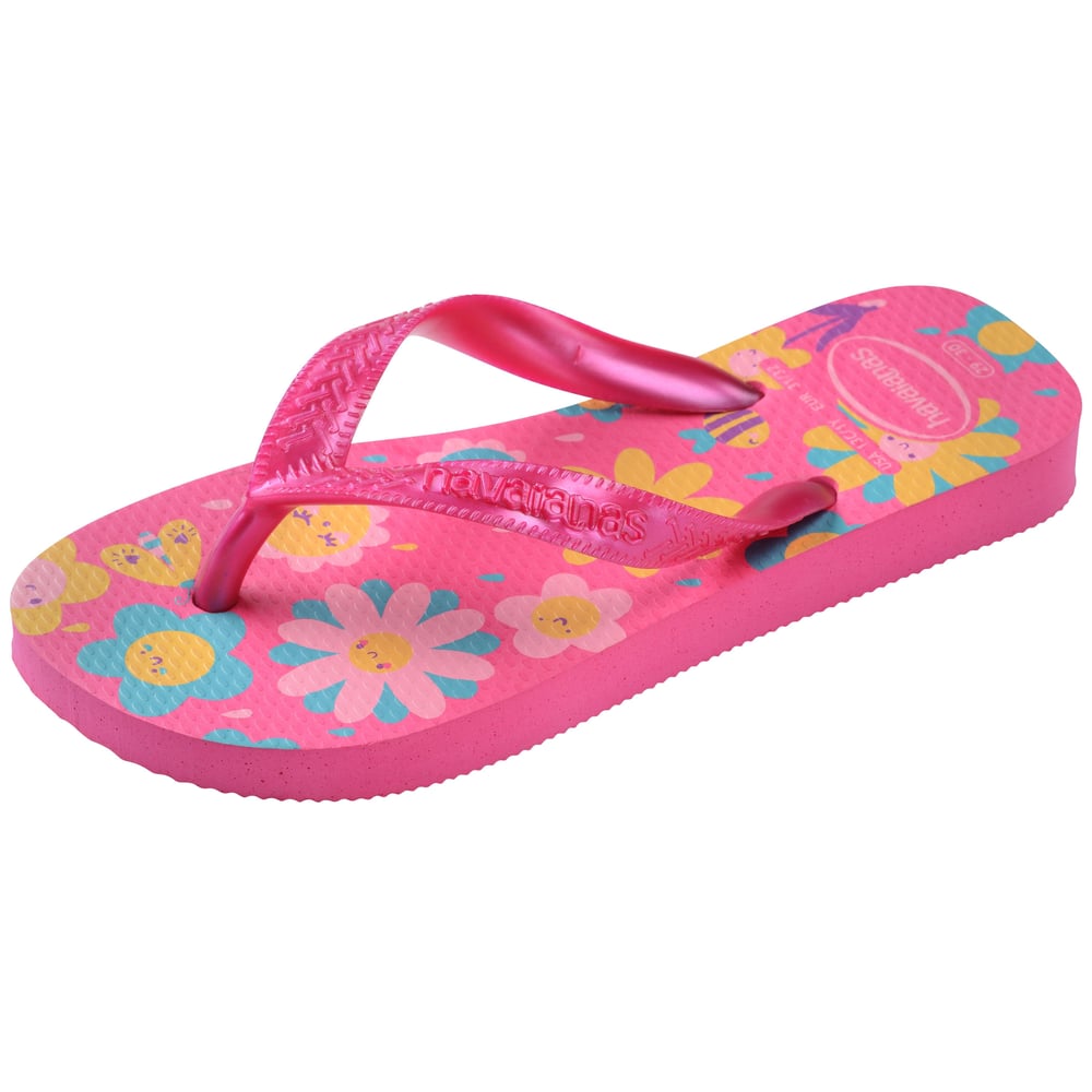 HAVAİANAS KIDS FLORES KIZ ÇOCUK PARMAK ARASI TERLİK 4000052