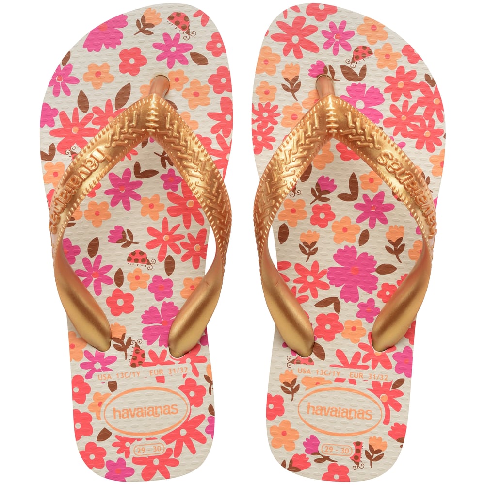 HAVAİANAS KIDS FLORES KIZ ÇOCUK PARMAK ARASI TERLİK 4000052