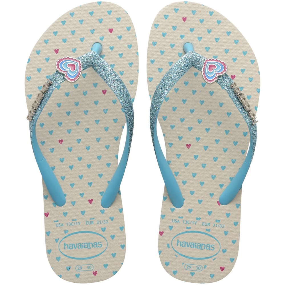HAVAİANAS KIDS SLIM GLITTER II SİMLİ KIZ ÇOCUK PARMAK ARASI TERLİK 4146976