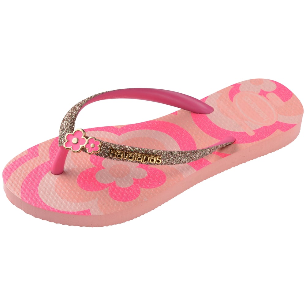 HAVAİANAS KIDS SLIM GLITTER II SİMLİ KIZ ÇOCUK PARMAK ARASI TERLİK 4146976