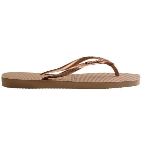 HAVAİANAS SQUARE LOGO METALLIC KADIN PARMAK ARASI TERLİK 4148257
