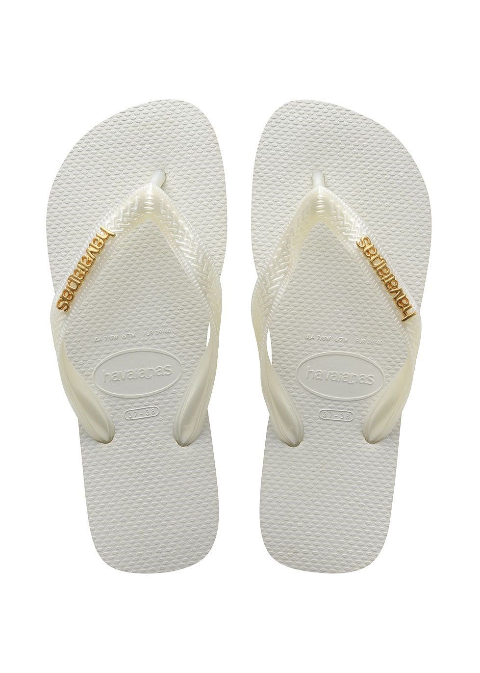 HAVAİANAS TOP LOGO METALLIC KADIN PARMAK ARASI TERLİK 4127244