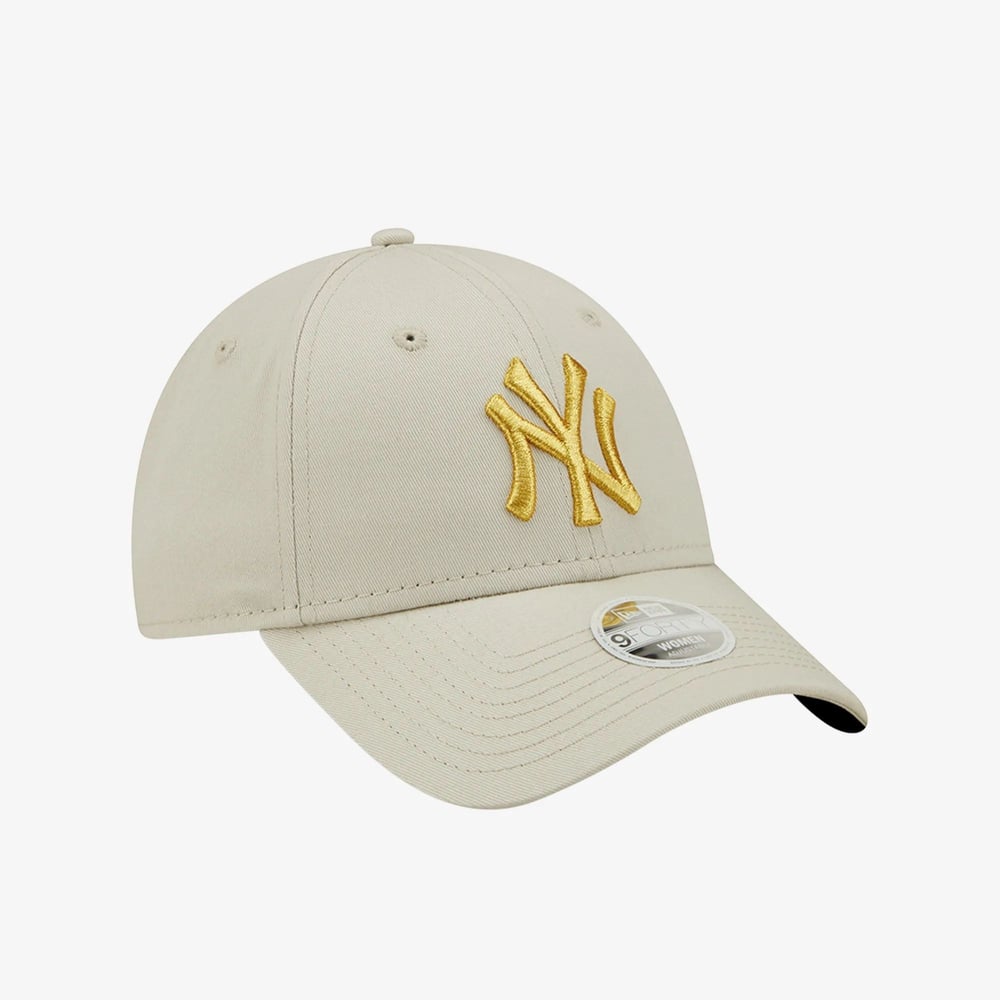 NEW ERA WMNS METALLIC LOGO 9FORTY NEYYAN  STNMTG BEJ KADIN ŞAPKA 60222491