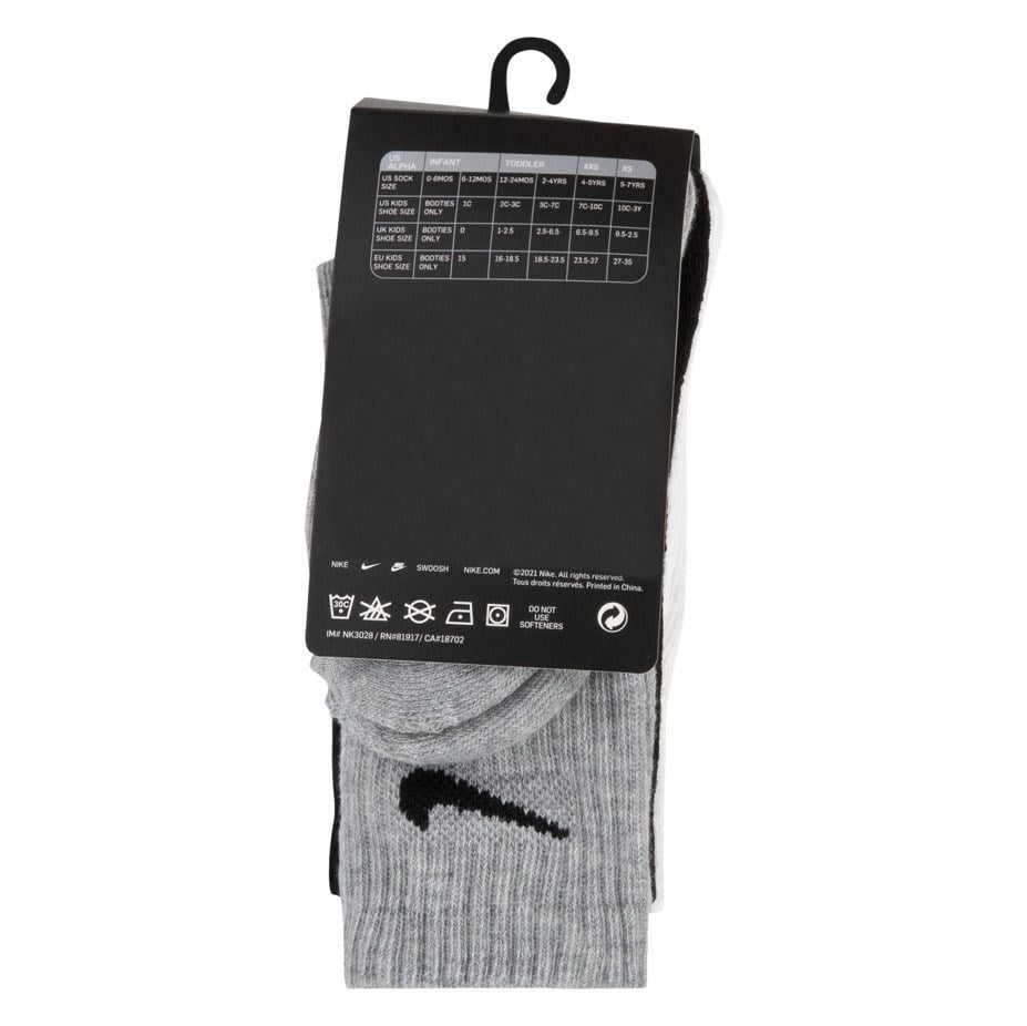 NIKE BASIC PACK CREW 3PK 3LÜ ÇORAP RN0027