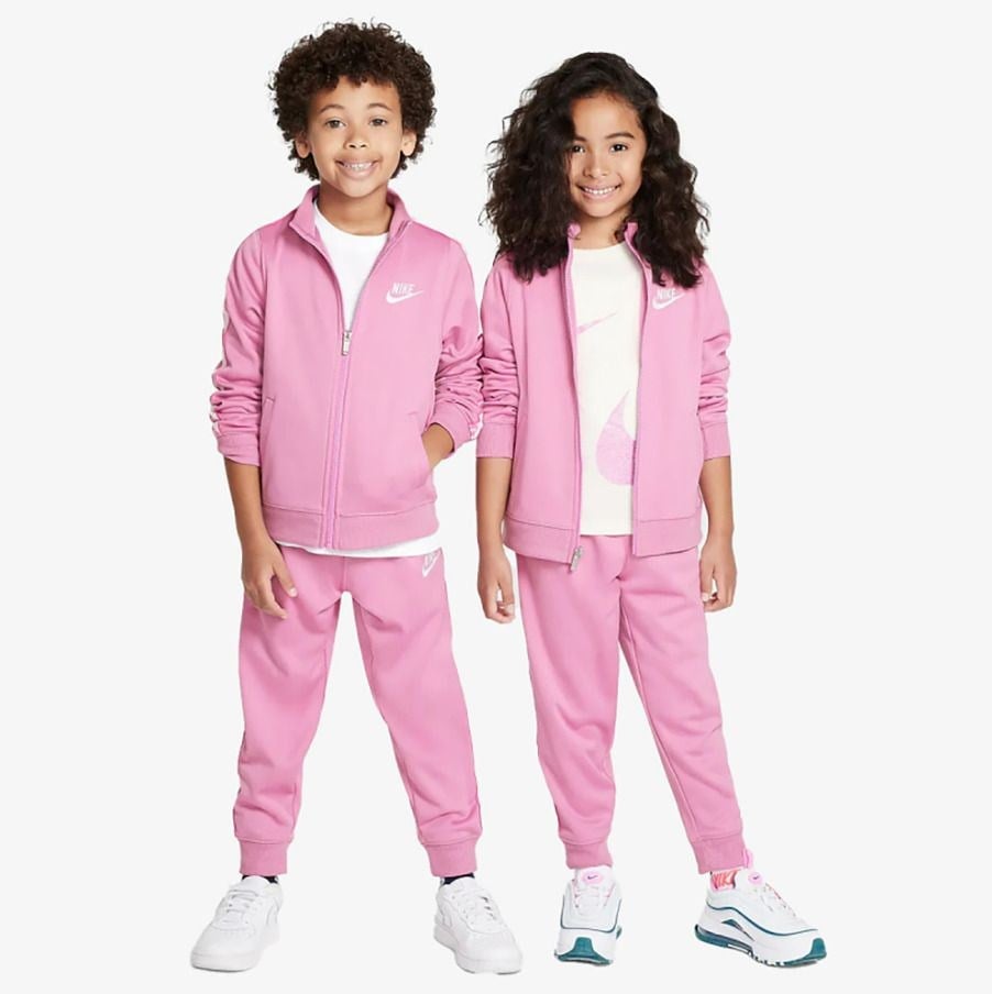 NIKE FULL ZIP SET WITH LOGO TAP KIZ ÇOCUK EŞOFMAN TAKIM 36M452
