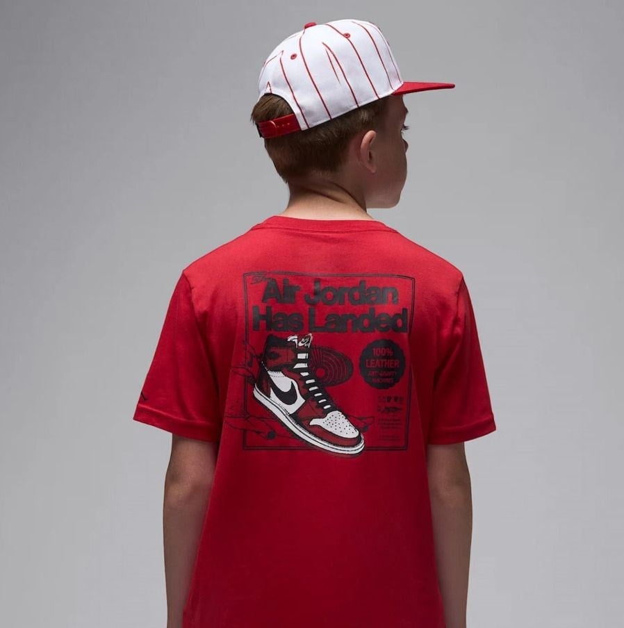 NIKE JDB AIR JORDAN HAS LANDED SS TEE ERKEK ÇOCUK TİŞÖRT 95F279