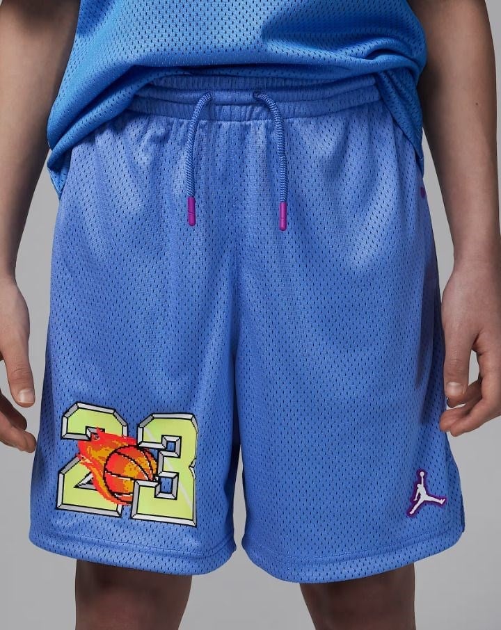 NIKE JORDAN AİR FLAME ROYAL MAVİ ERKEK ÇOCUK ŞORT 95D944