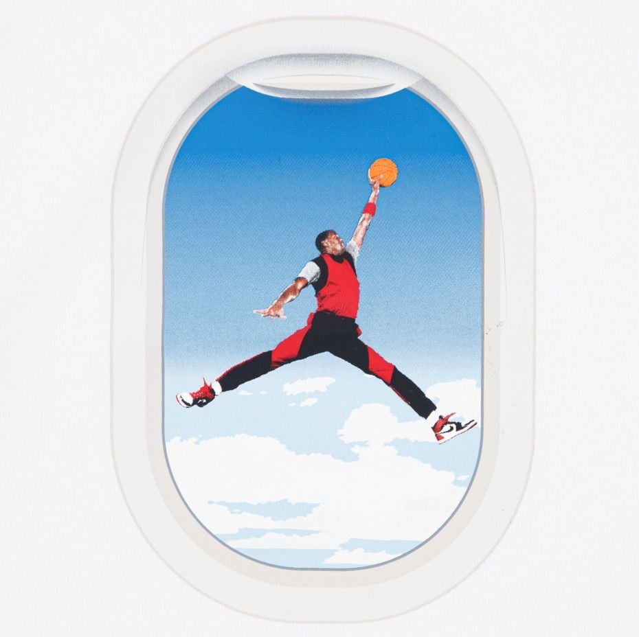 NIKE JORDAN AIR JORDAN PLANE WINDOW SS TEE ERKEK ÇOCUK TİŞÖRT 95F903