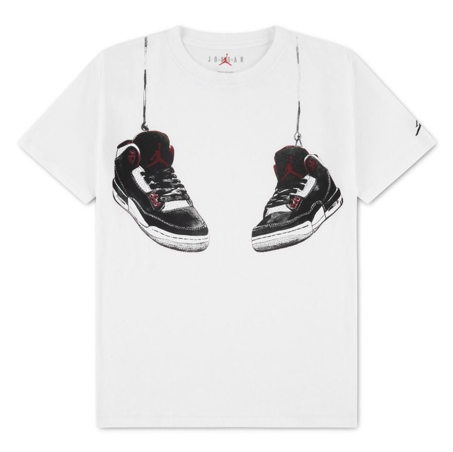 NIKE JORDAN AJ3  SHOE STRINGS ERKEK ÇOCUK TİŞÖRT 95F483