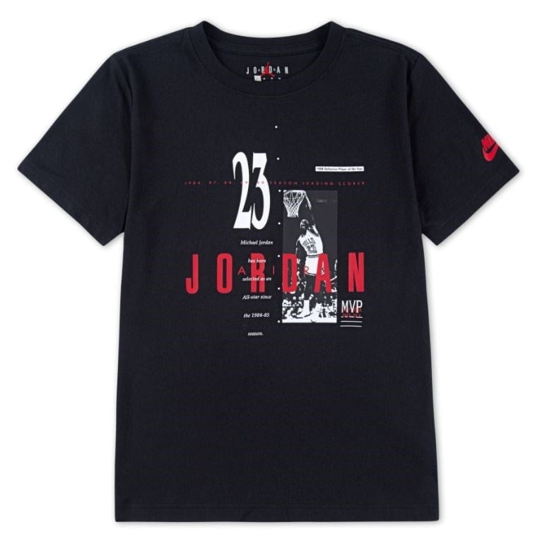 NIKE JORDAN JDB MJ BRAND GFX SS CREW ERKEK ÇOCUK TİŞÖRT