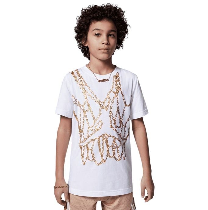 NIKE JORDAN JDB MJ BRAND JM CHAIN SS CREW ERKEK ÇOCUK TİŞÖRT
