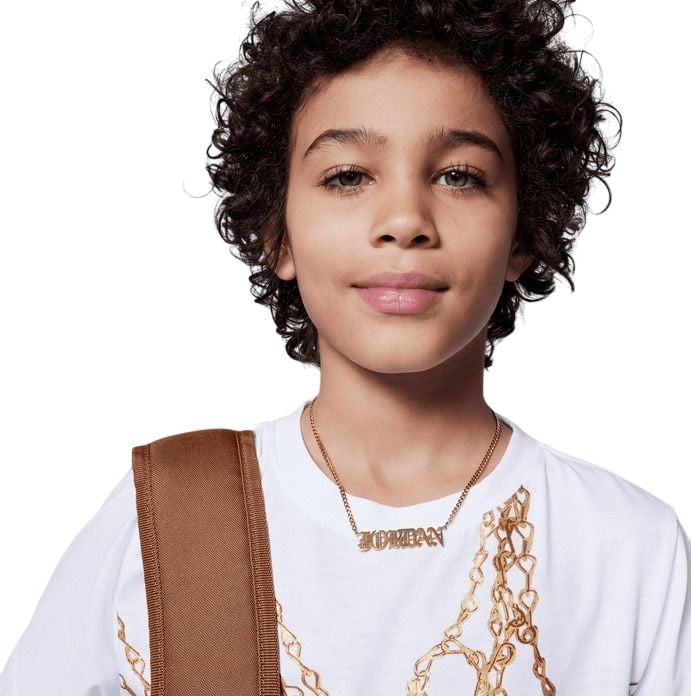 NIKE JORDAN JDB MJ BRAND JM CHAIN SS CREW ERKEK ÇOCUK TİŞÖRT