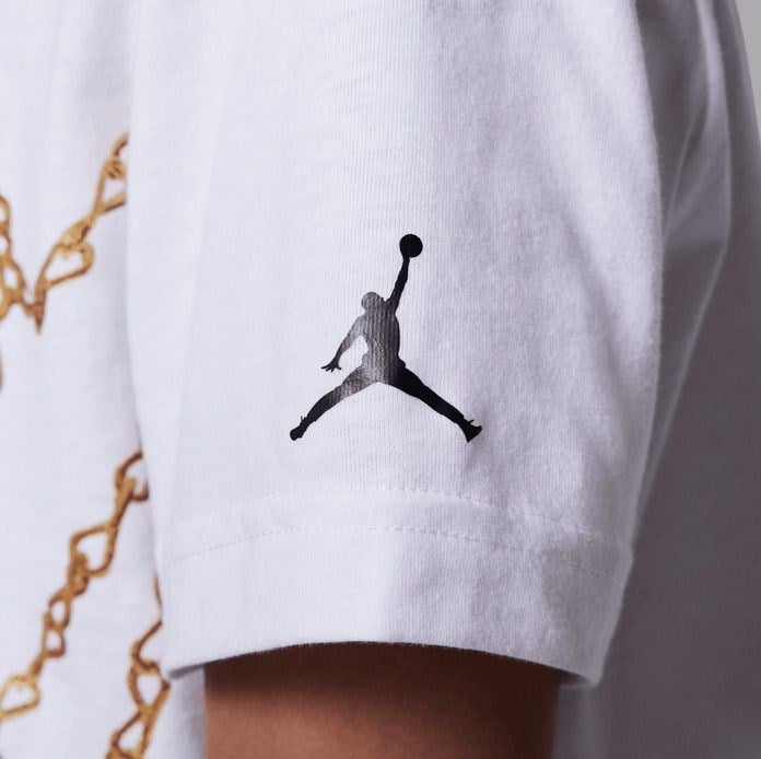 NIKE JORDAN JDB MJ BRAND JM CHAIN SS CREW ERKEK ÇOCUK TİŞÖRT
