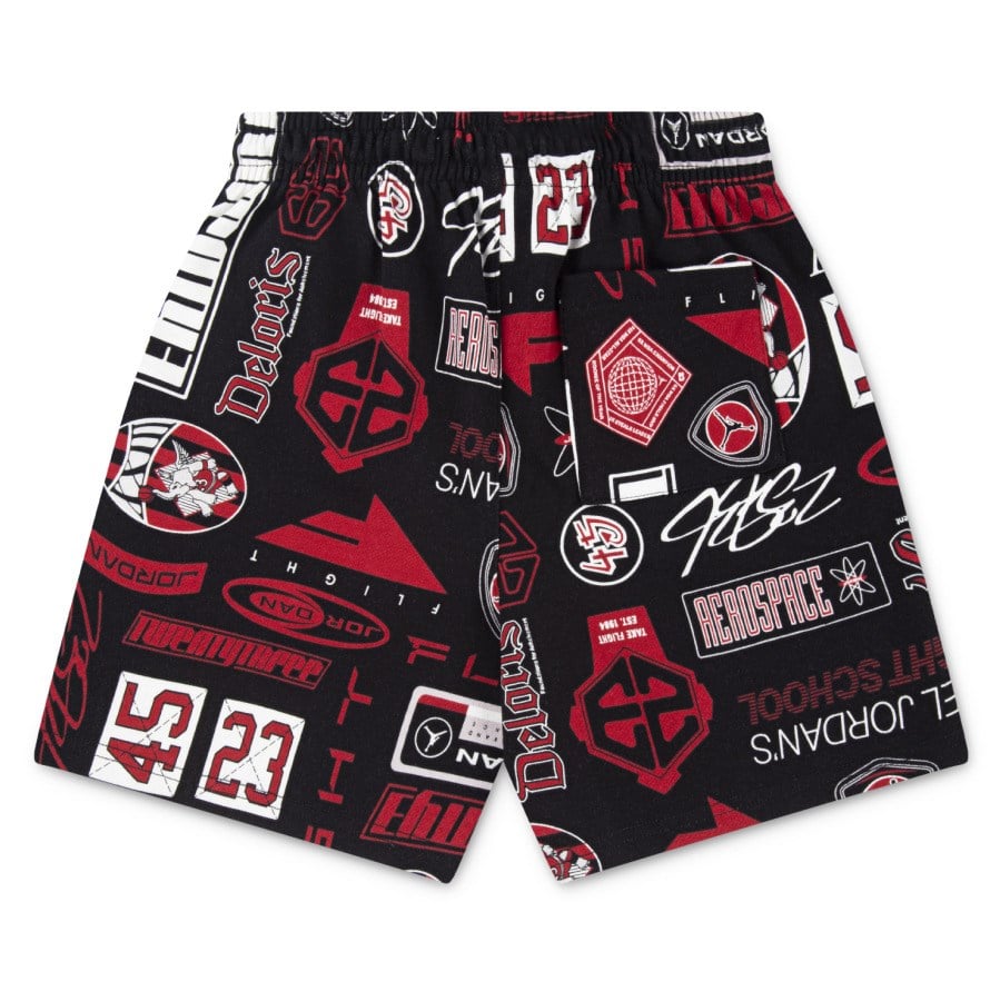 NIKE JORDAN JDB MJ ESSENTIALS FT AOP SHORT PAMUKLU ERKEK ÇOCUK ŞORT