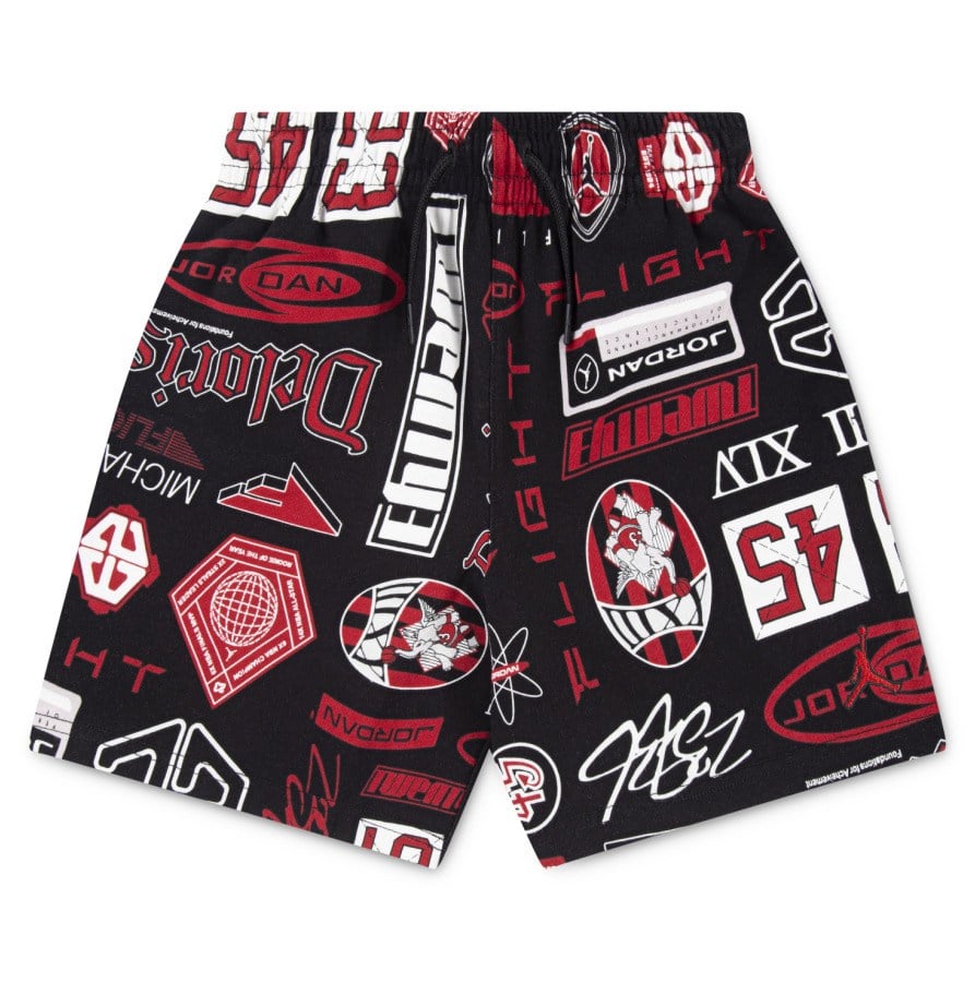 NIKE JORDAN JDB MJ ESSENTIALS FT AOP SHORT PAMUKLU ERKEK ÇOCUK ŞORT
