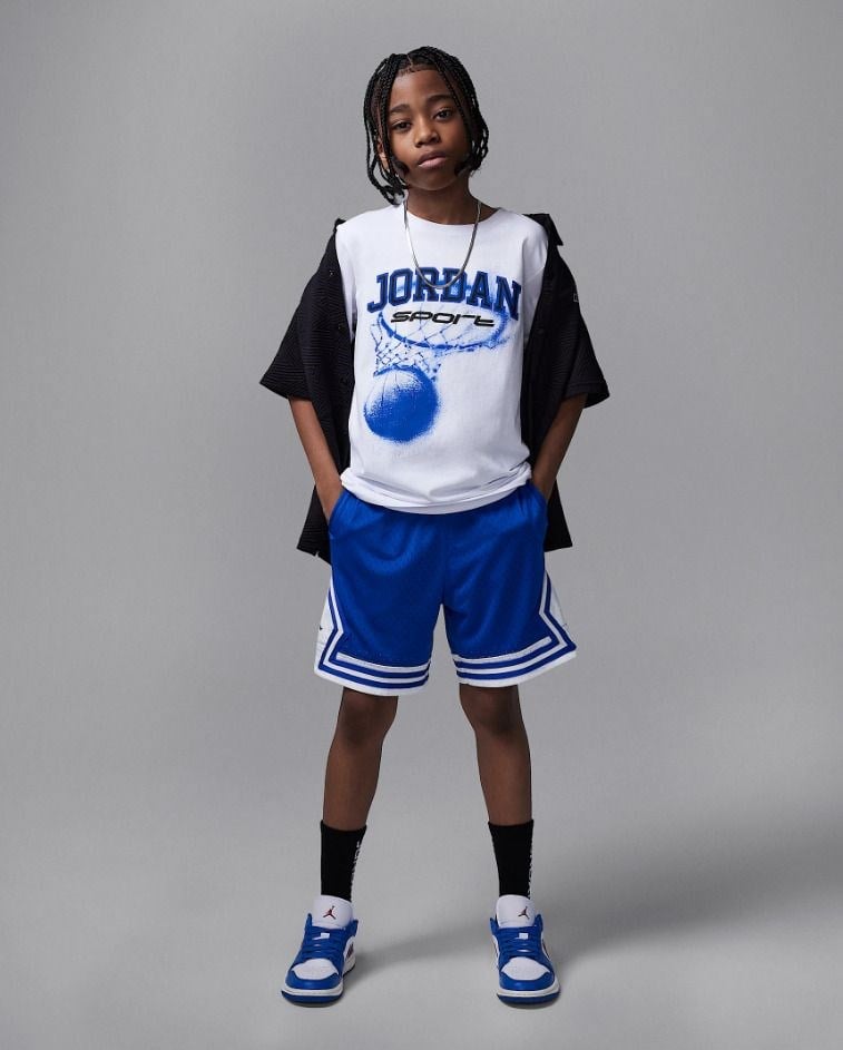 NIKE JORDAN JDB MJ SPORT HOOP DF SS TEE ERKEK ÇOCUK TİŞÖRT