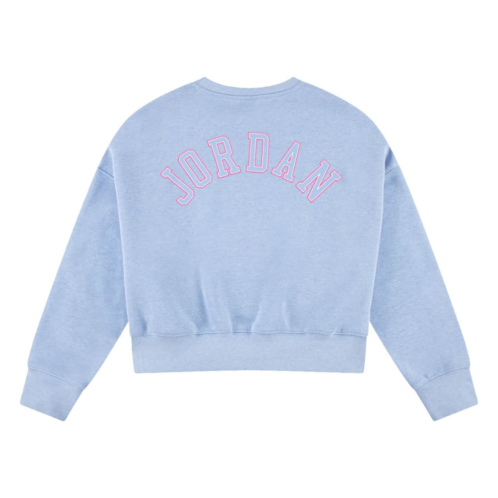 NIKE JORDAN JDG BLUE JEANS & BLING FLC CRE KIZ ÇOCUK SWEATSHİRT 45F195
