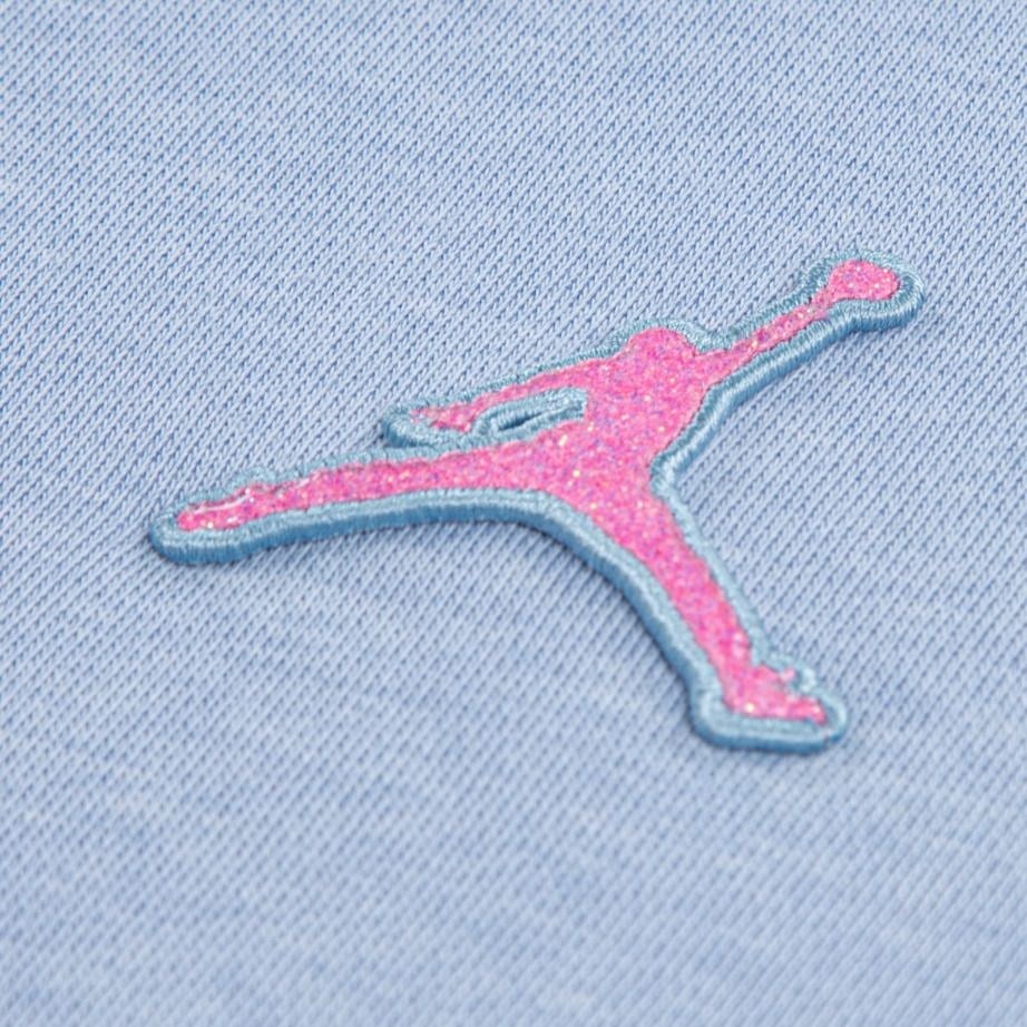 NIKE JORDAN JDG BLUE JEANS & BLING FLC CRE KIZ ÇOCUK SWEATSHİRT 45F195