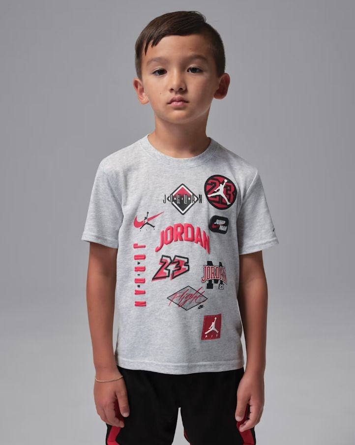 NIKE JORDAN MJ DYNASTY MESH PATCH SET ERKEK ÇOCUK TİŞÖRT-ŞORT TAKIM 85F561