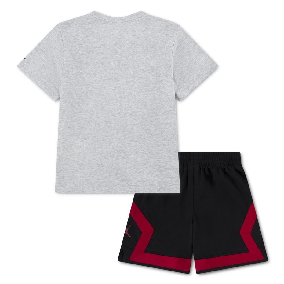 NIKE JORDAN MJ DYNASTY MESH PATCH SET ERKEK ÇOCUK TİŞÖRT-ŞORT TAKIM 85F561