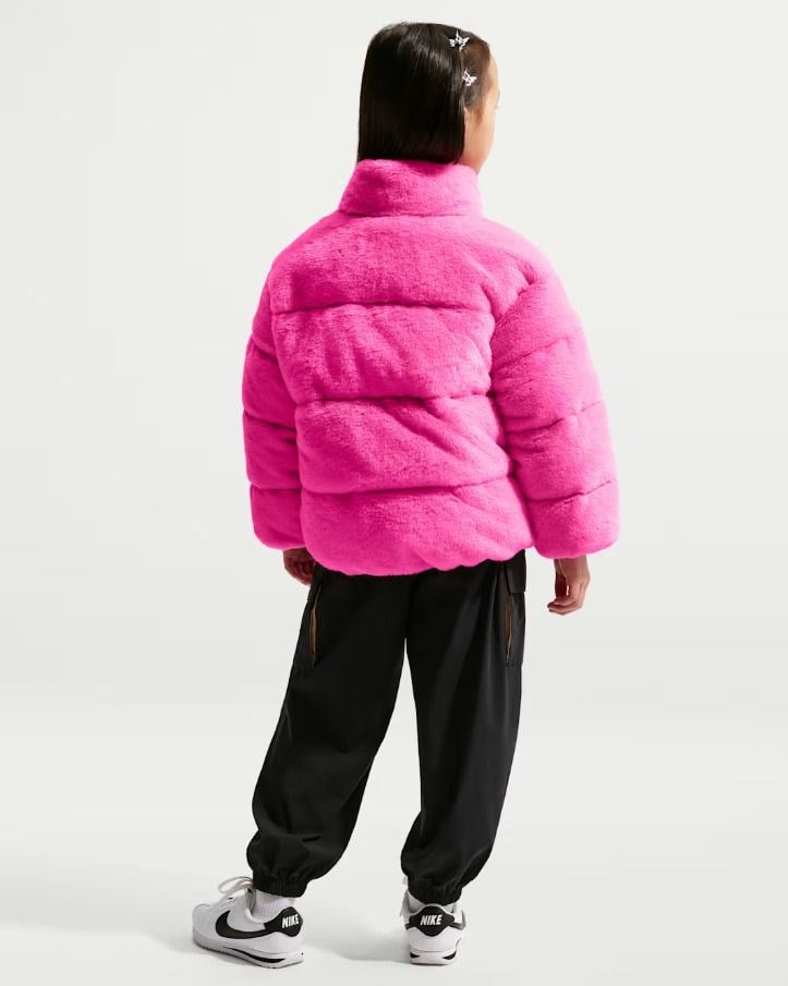 NIKE QUILTED FAUX FUR JKT KIZ ÇOCUK MONT