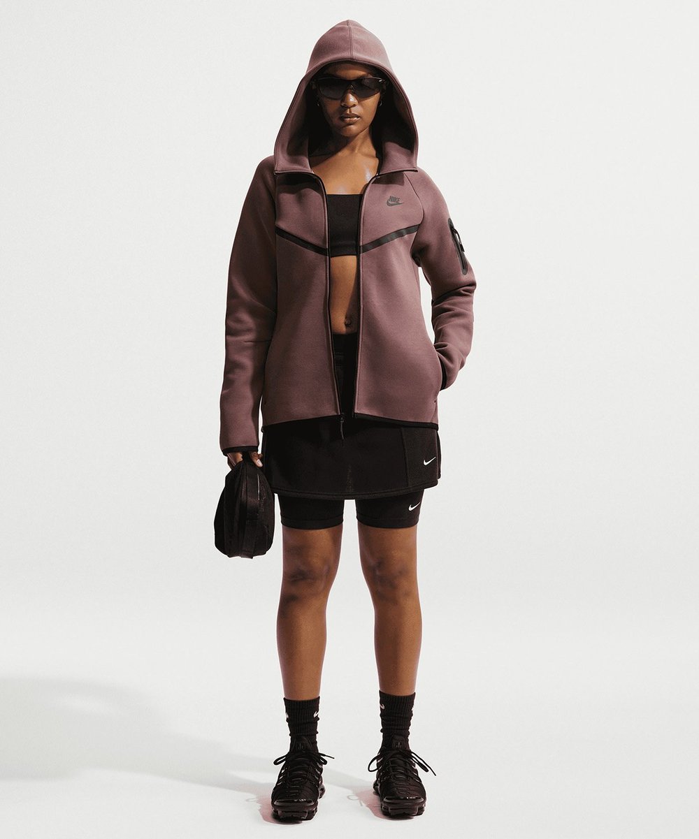 Nike Sportswear Tech Fleece Windrunner FZ Hoodie Kadın Ceket HV6747