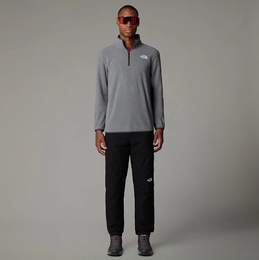 THE NORTH FACE M 100 GLACIER 1/4 ZIP - EU ERKEK POLAR NF0A855W4HJ1
