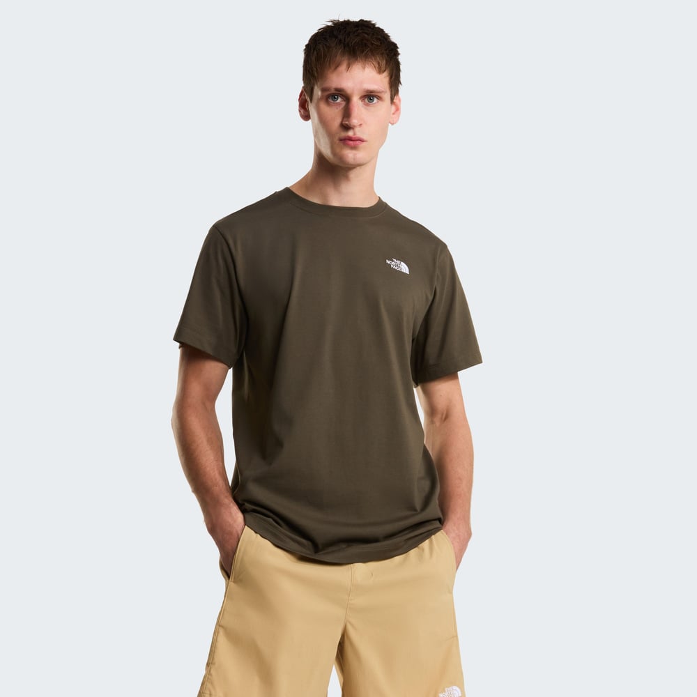 THE NORTH FACE M EVOLUTION SIMPLE DOME REGULAR SS ERKEK TİŞÖRT NF0A8CZ221L1
