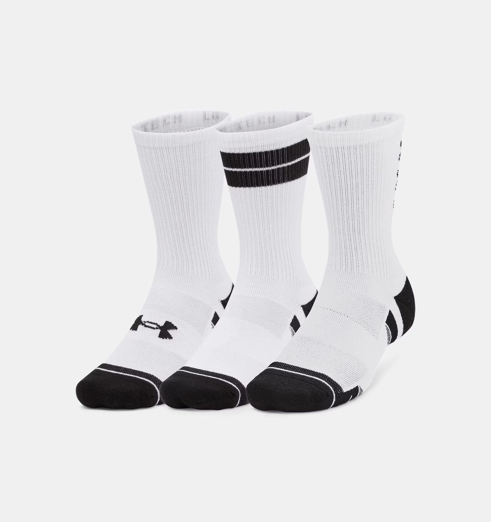 UA PERF TECH NOV 3PK CREW UNISEX ÇORAP 1379515