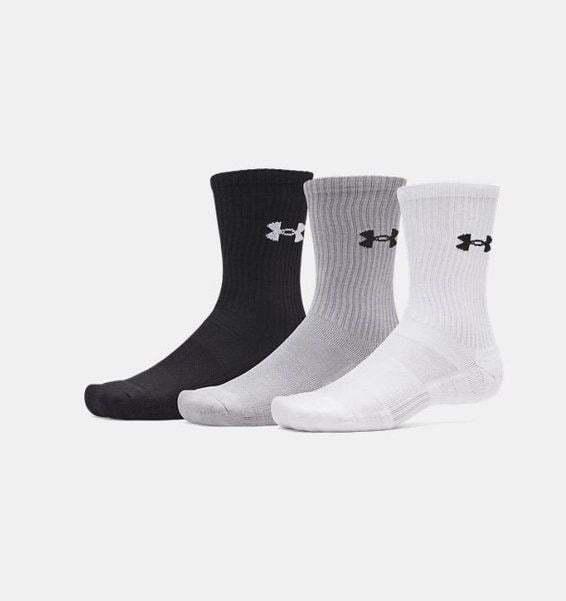 UA PERFORMANCE COTTON 3P CRW UNISEX ÇORAP 6009685