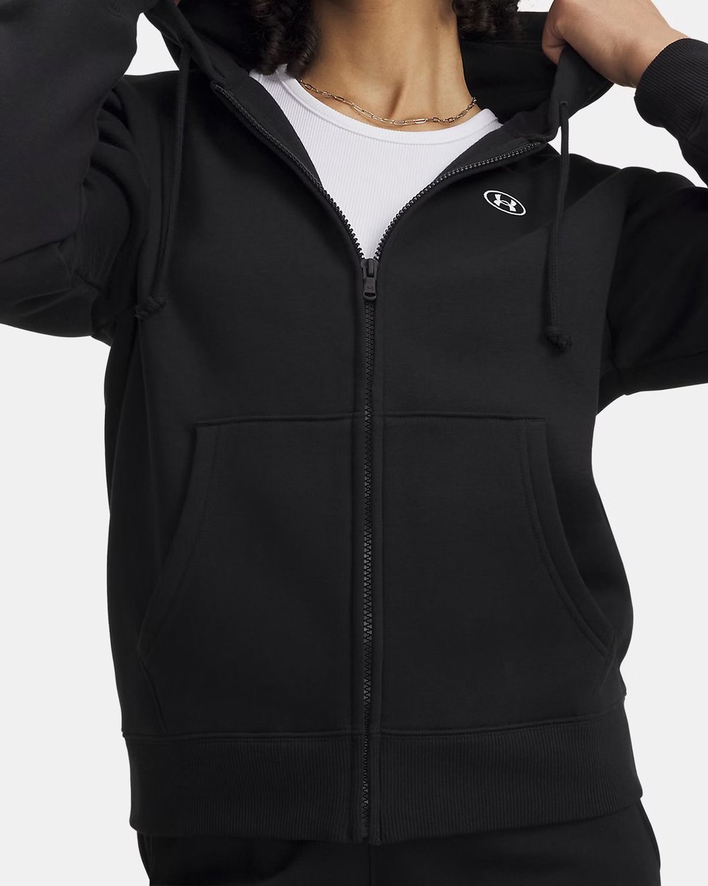 UA RIVAL FLEECE FZ KADIN KAPÜŞONLU CEKET 6016556