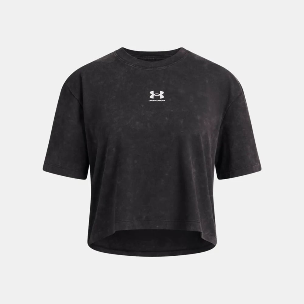 UA RIVAL WASH SS KIZ ÇOCUK CROP KISA TİŞÖRT 6011673