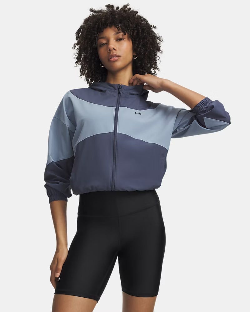 UA RİVAL WOVEN JKT HD KADIN KAPÜŞONLU CEKET 6004849