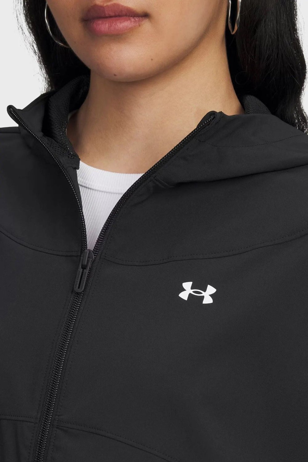 UA RİVAL WOVEN JKT HD KADIN KAPÜŞONLU CEKET 6004849
