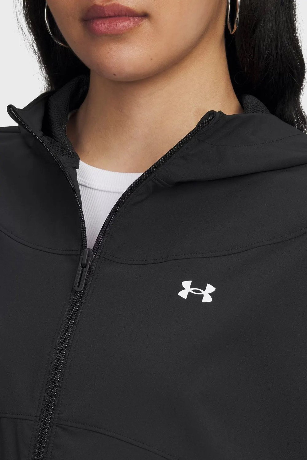 UA RİVAL WOVEN JKT HD KADIN KAPÜŞONLU CEKET 6004849