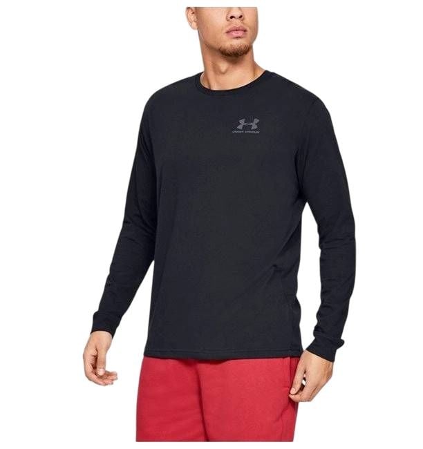 UA SPORTSTYLE LEFT CHEST LS ERKEK SWEATSHIRT 1329585