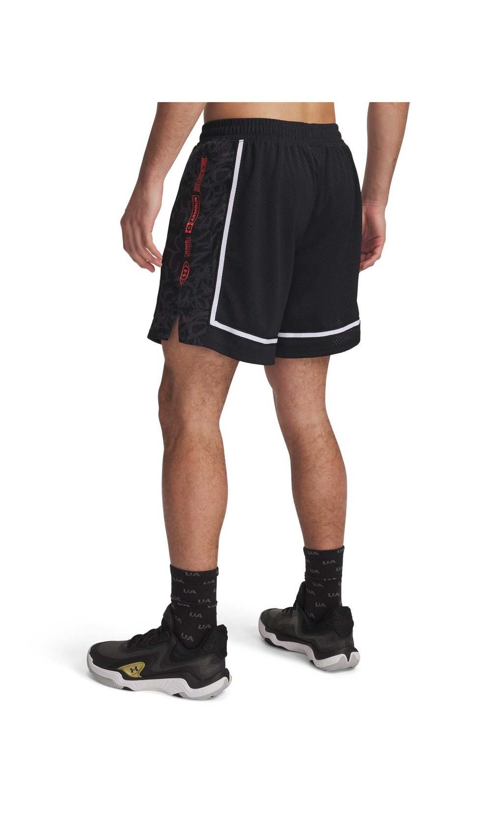 UA ZONE PRO 7IN MESH SHORT PRNTD ERKEK BASKETBOL ŞORTU 6000366