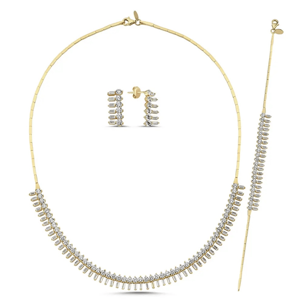 Altın Bagetli Set