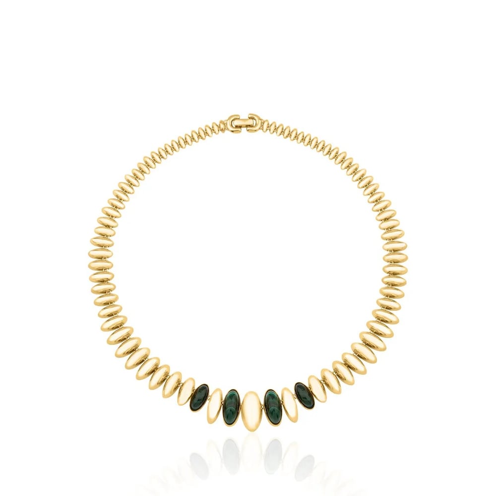 Regold Yeşil Taşlı 4'lü Set