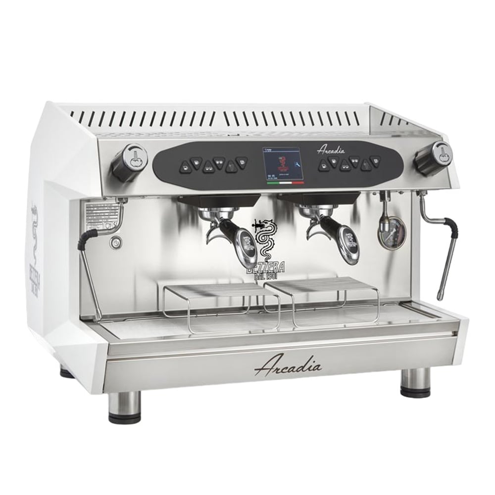 Bezzera Arcadia DE PID Tall Cup Tam Otomatik Espresso Kahve Makinesi, 2 Gruplu, Mat Beyaz