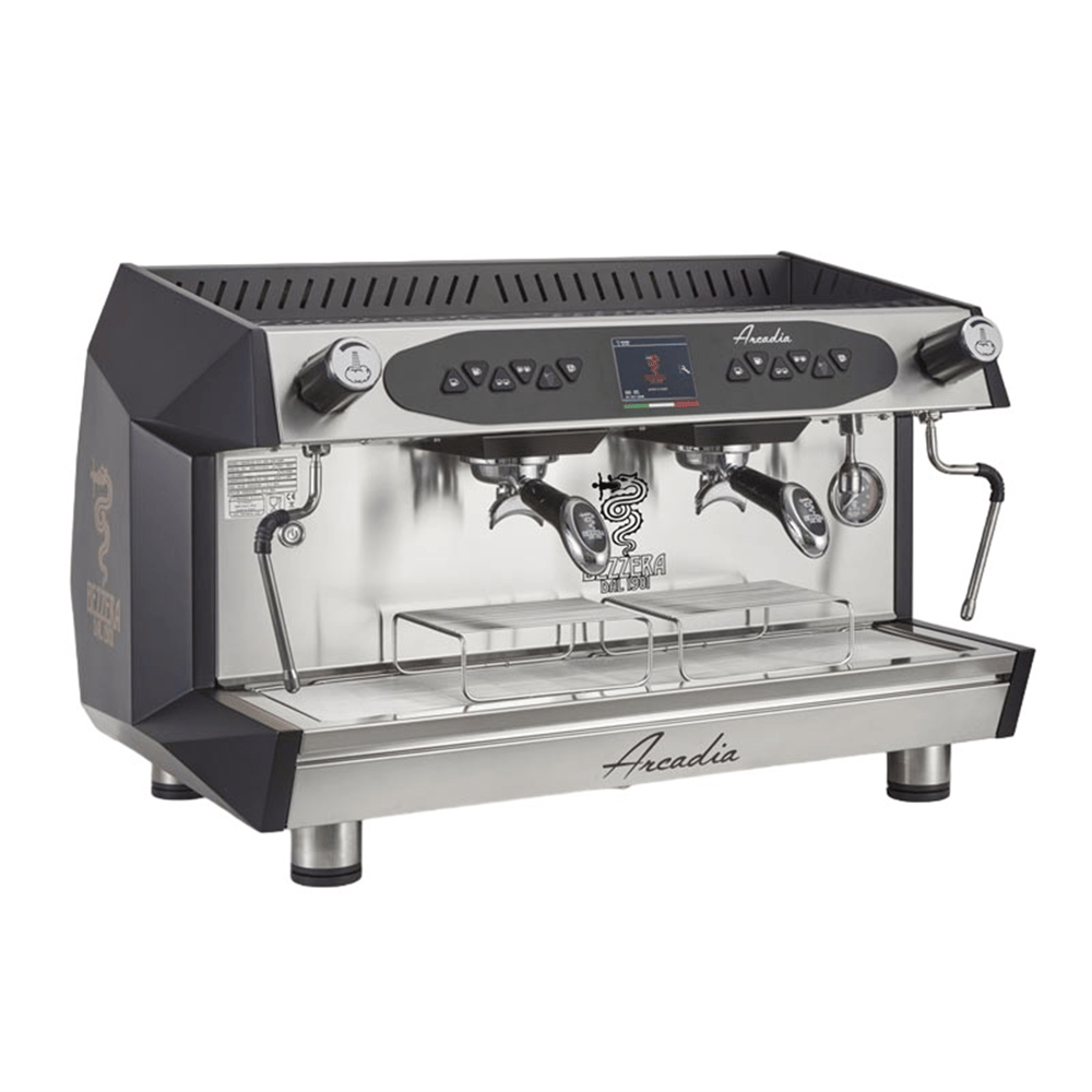 Bezzera Arcadia DE PID Tall Cup Tam Otomatik Espresso Kahve Makinesi, 2 Gruplu, Mat Siyah