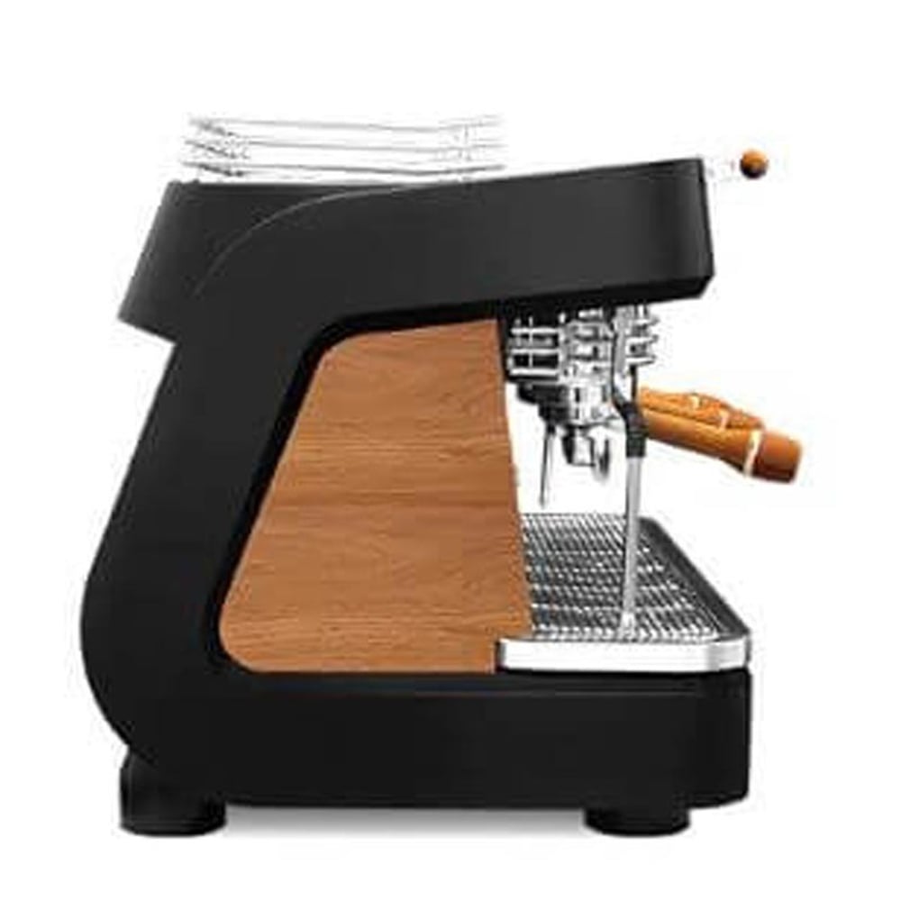 Dalla Corte XT Barista Espresso Kahve Makinesi, 3 Gruplu, Siyah Ceviz