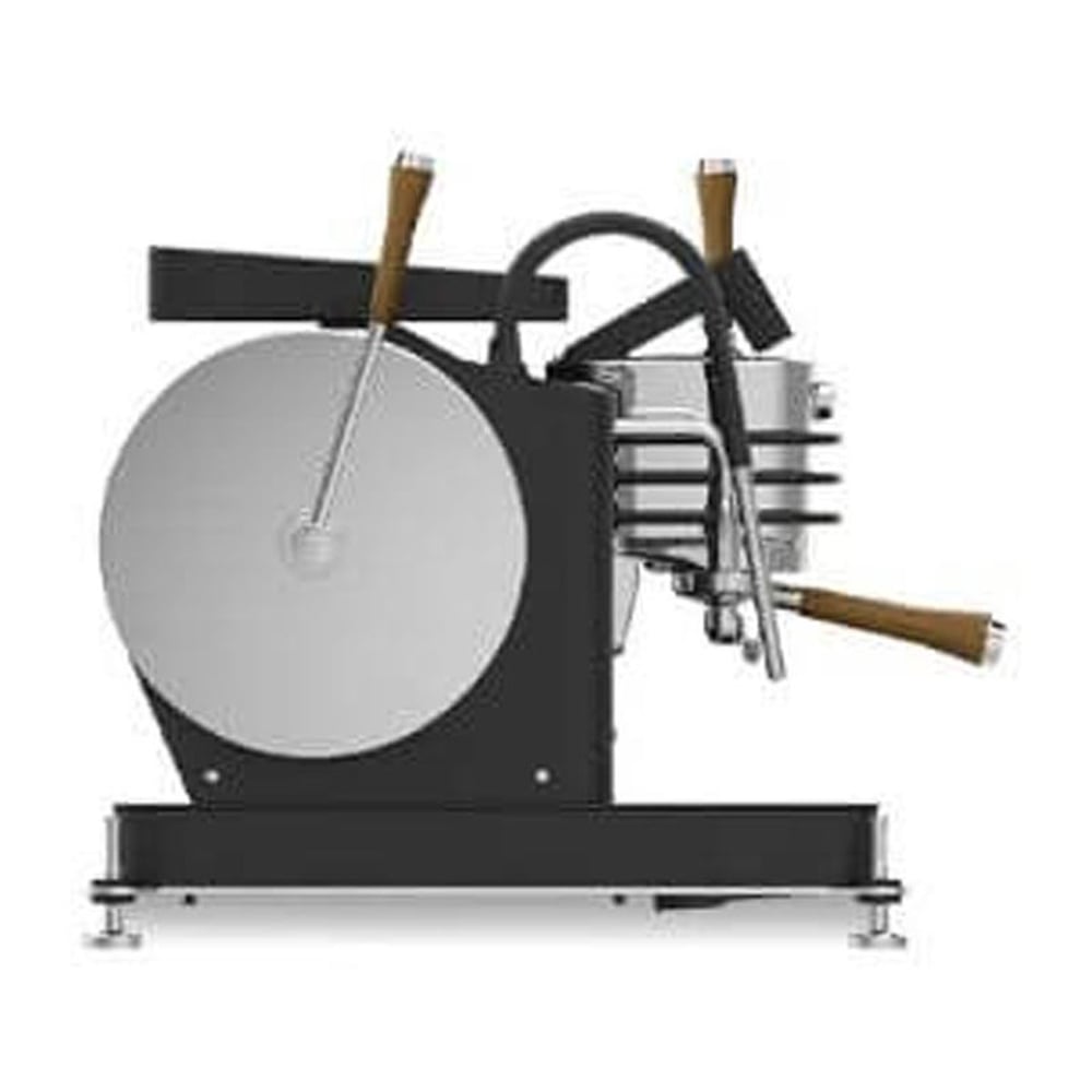 Dalla Corte Zero Barista Espresso Kahve Makinesi, 2 Gruplu, Siyah-Ceviz