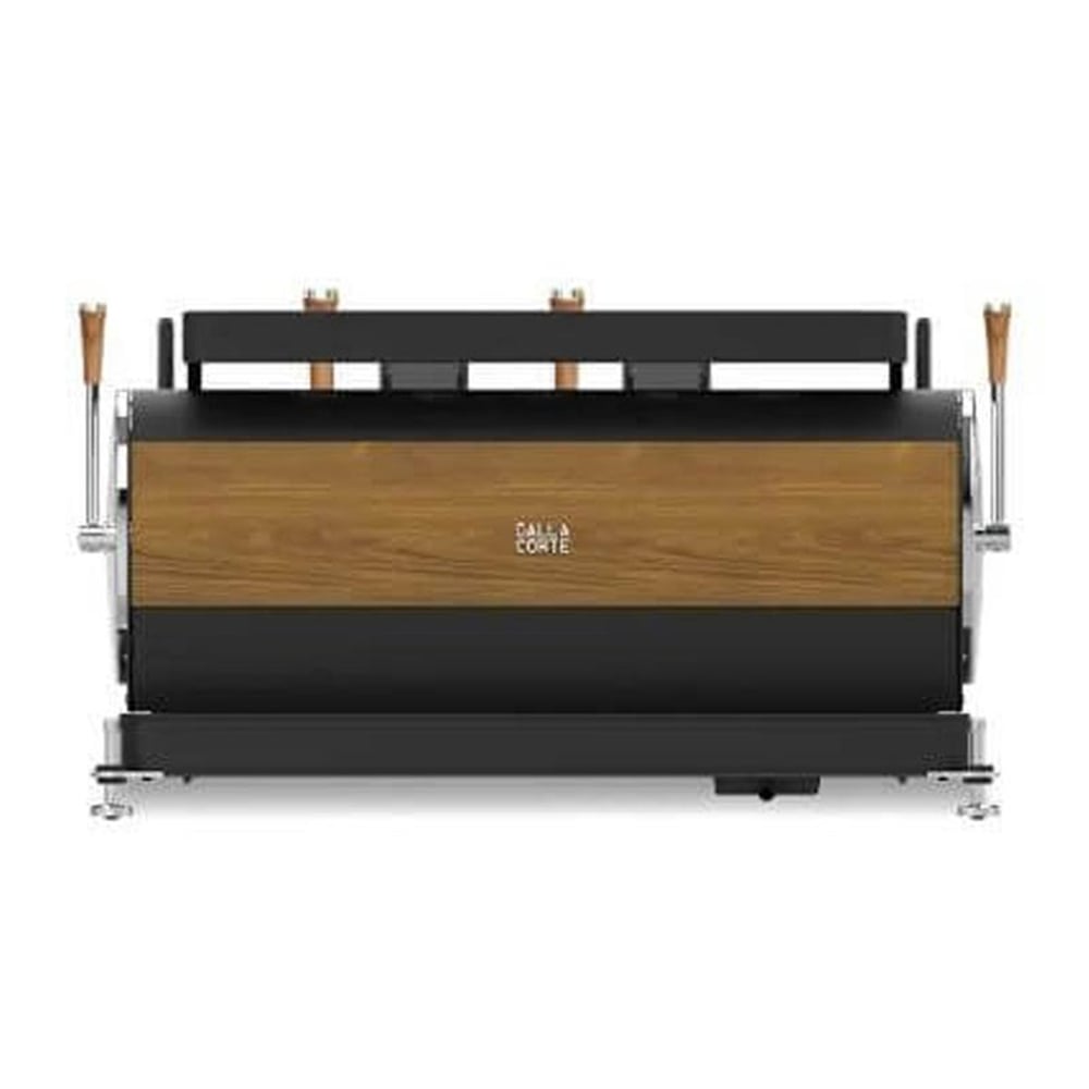 Dalla Corte Zero Barista Espresso Kahve Makinesi, 2 Gruplu, Siyah-Ceviz