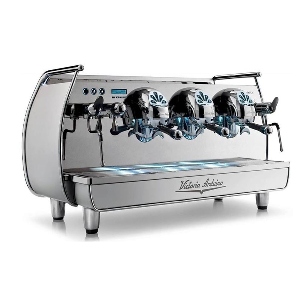 Victoria Arduino Adonis 1905 Espresso Kahve Makinesi, 3 Gruplu, Metalik