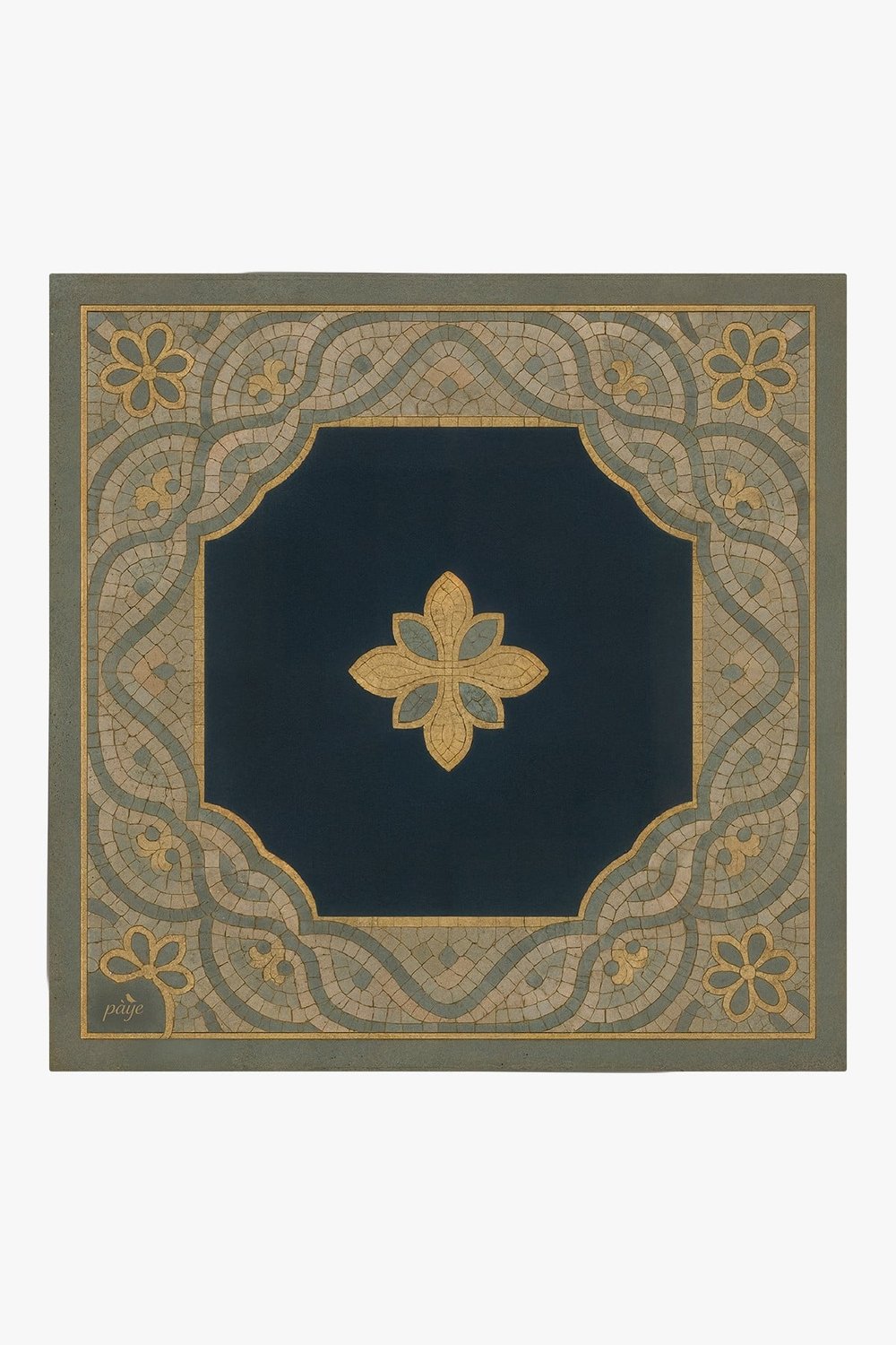 Mozaik İpek Eşarp 90x90